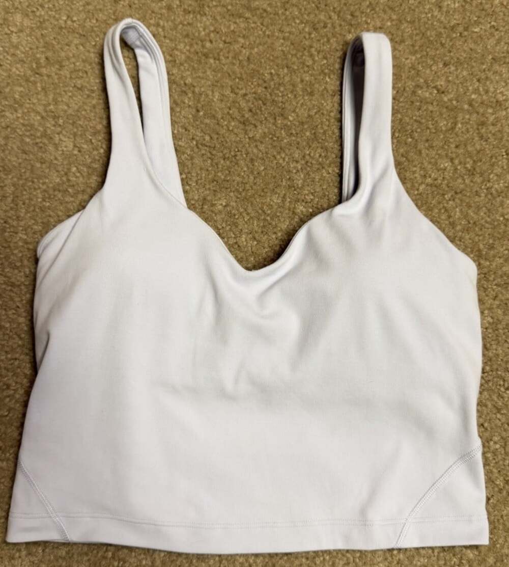 Lululemon Align Tank Top size 4 Light Lilac